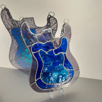 Vitrail personnalisable guitares électriques Fender musique rock blues