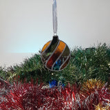 Boule orange & verte