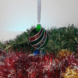 Boule verte & dorée