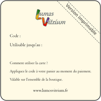 Carte-cadeau à offrir