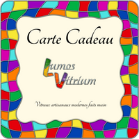 Carte-cadeau boutique vitrail Lumos_Vitrium
