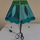 Lampe vitrail Artisanat d'art français