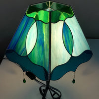 Luminaire de luxe en vitrail Tiffany