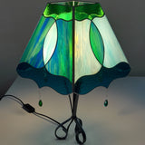 Lampe bureau Vitrail Style Art Déco