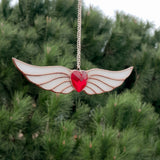 Vitrail artisanal unique cadeau de naissance