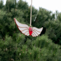 Vitrail artisanal unique cadeau saint Valentin