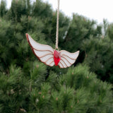 Vitrail artisanal unique cadeau saint Valentin