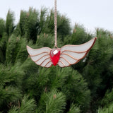 Vitrail fait main unique cadeau fête des mères