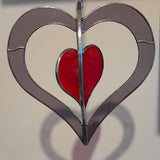Vitrail artisanal décoratif 3D personnalisé pour offrir son amour