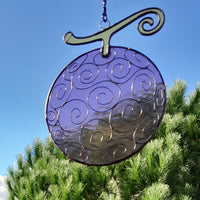 Vitrail artisanal manga One piece unique 