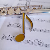 Cadeau artisanal en or pour musicien